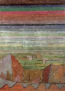 Paul Klee View in the the fertile country Germany oil painting artist